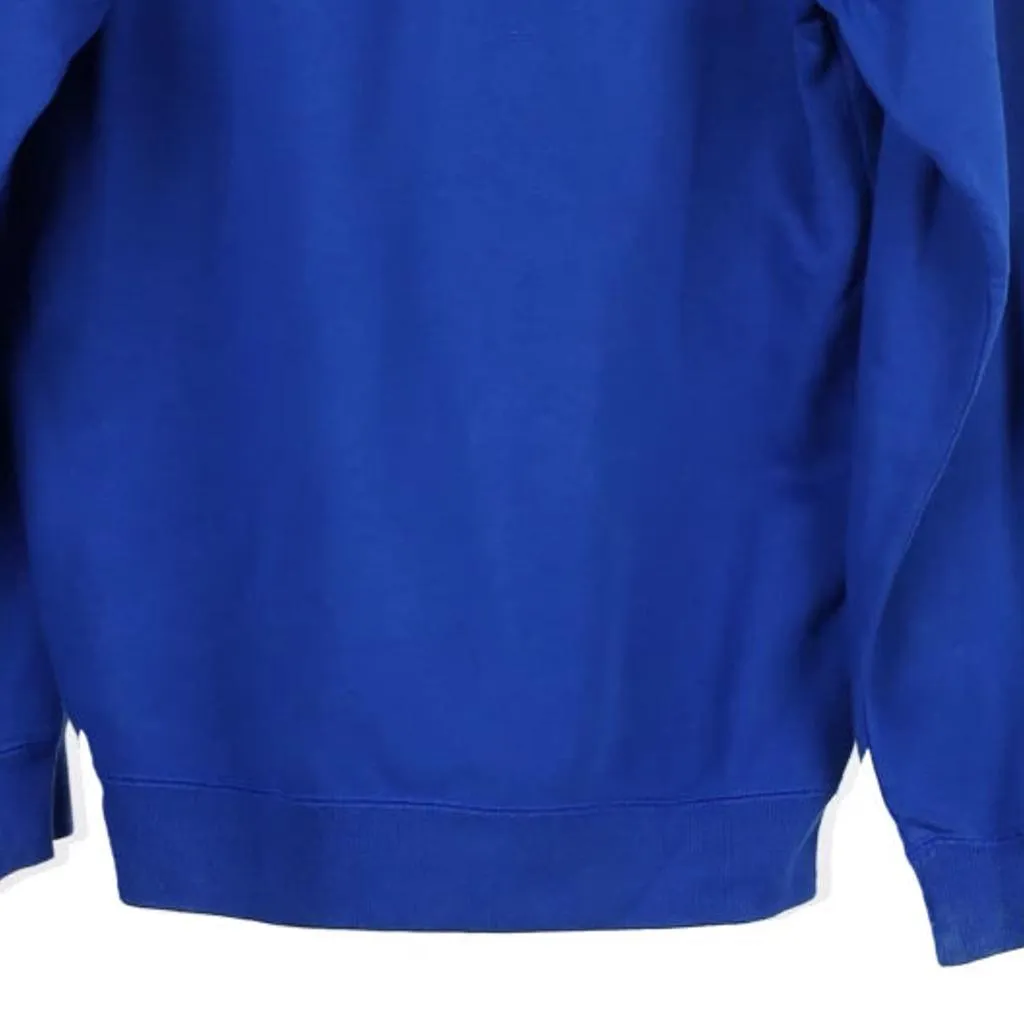 Originals Adidas Hoodie - Small Blue Cotton