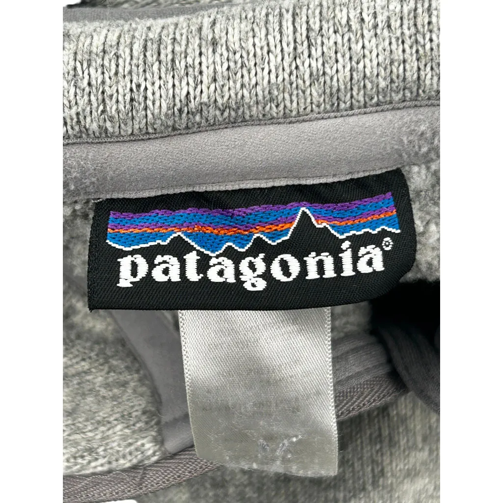 Patagonia 1/4 Zip Fleece Jacket - Medium - Grey