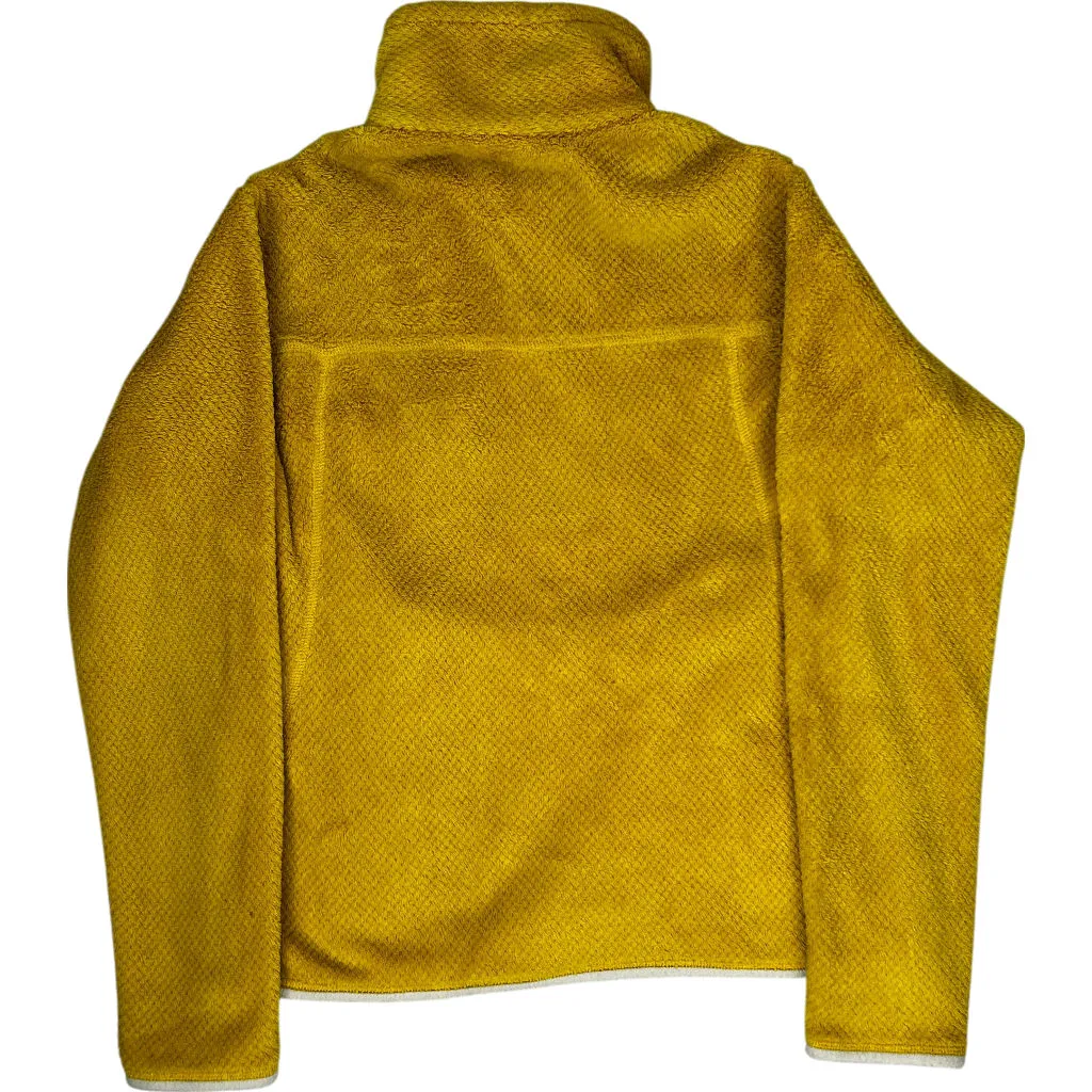 Patagonia Fleece Jacket - Small - Yellow Polyester