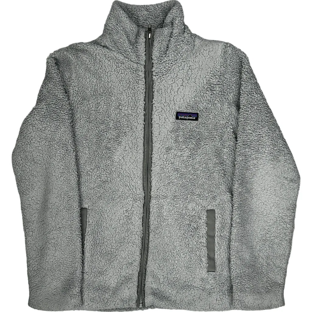 Patagonia Full-Zip Fleece Jacket - Small - Grey Polyester