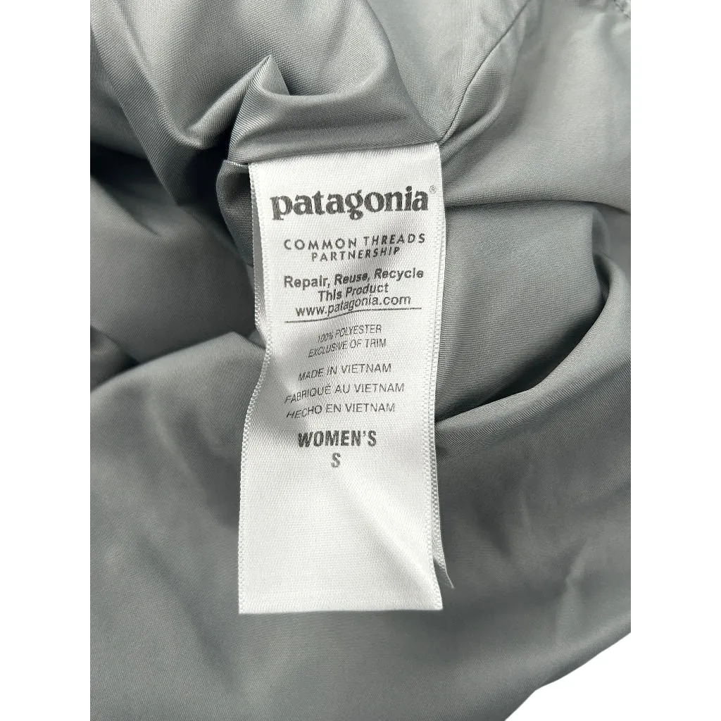 Patagonia Full-Zip Fleece Jacket - Small - Grey Polyester