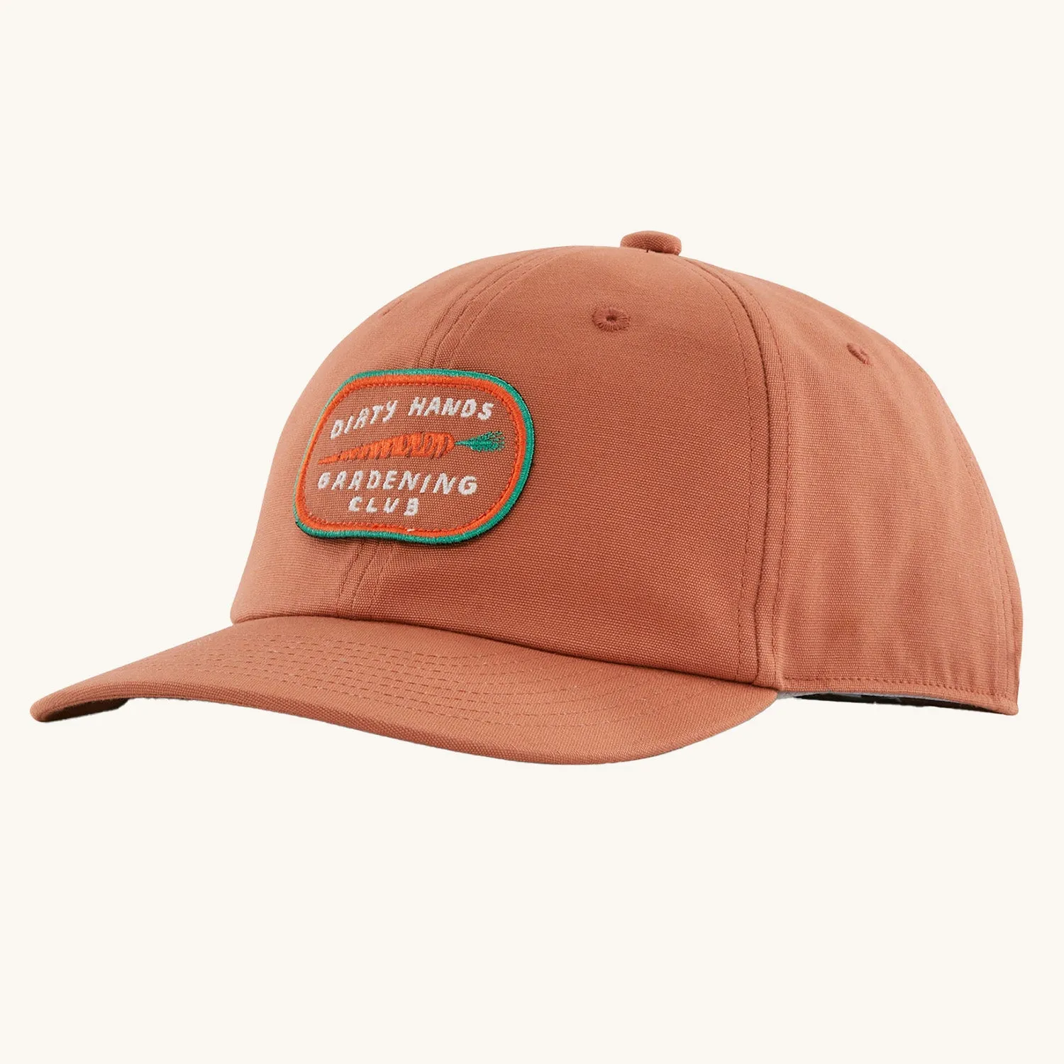 Patagonia Kids Funhoggers Cap - Garden Club / Sienna Clay