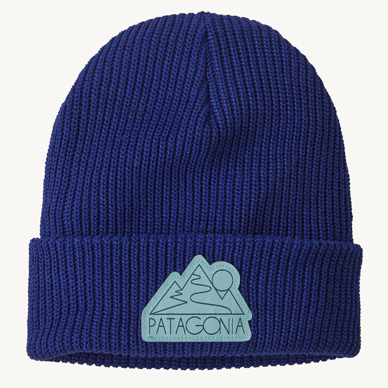 Patagonia Kids Logo Beanie Hat - Z's and S's / Passage Blue