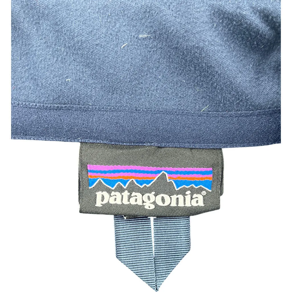 Patagonia Sleeveless Fleece Vest - Large - Navy Polyester