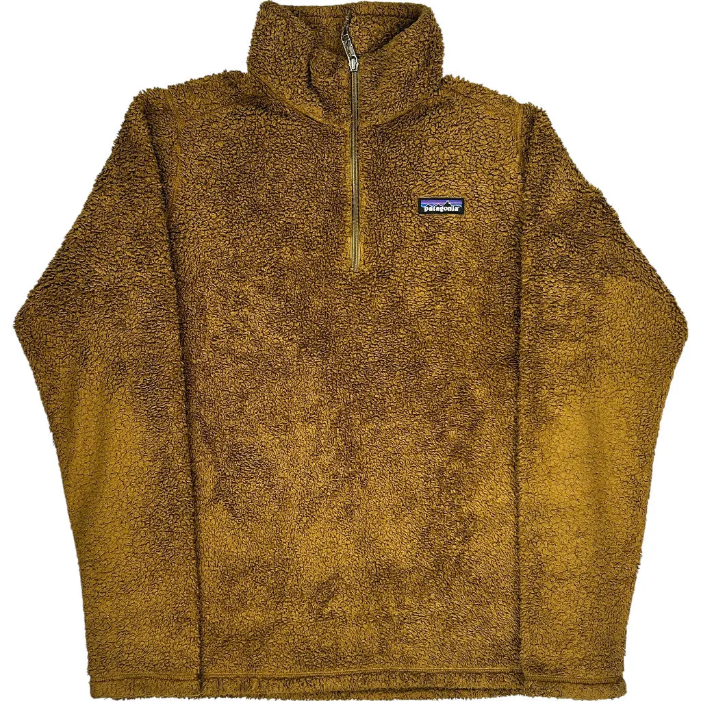 Patagonia Worn Wear Fleece Pullover - XL - Brown Polyester