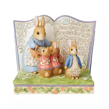 Peter Rabbit Beatrix Potter by Jim Shore ’Once Upon a Time There Were Four Little Rabbits’ Storybook | Kaleidoscope