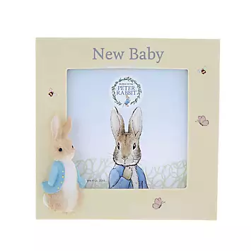 Peter Rabbit Beatrix Potter New Baby Photo Frame | Kaleidoscope