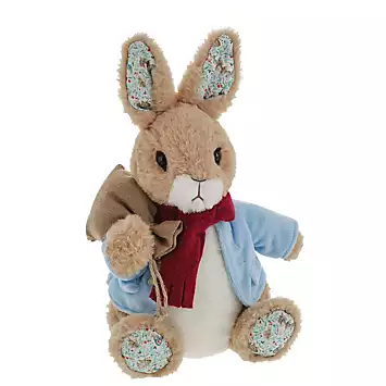 Peter Rabbit Christmas Large Soft Toy by Beatrix Potter | Look Again