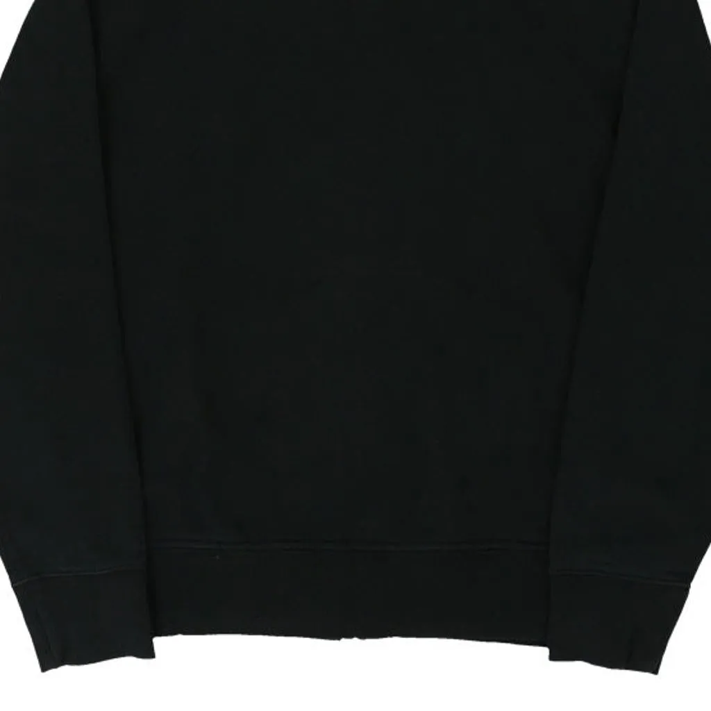 Polo Ralph Lauren Hoodie - Medium Black Cotton Blend