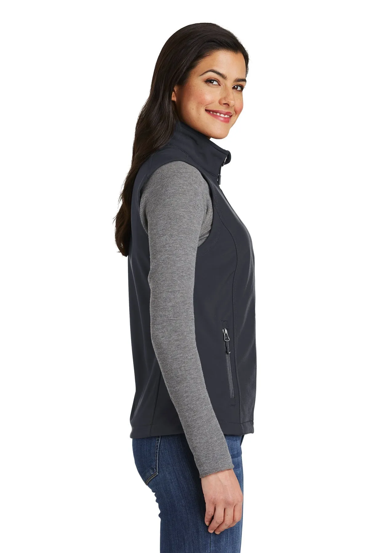 Port Authority Ladies Core Vest, Battleship Grey [Fooda]