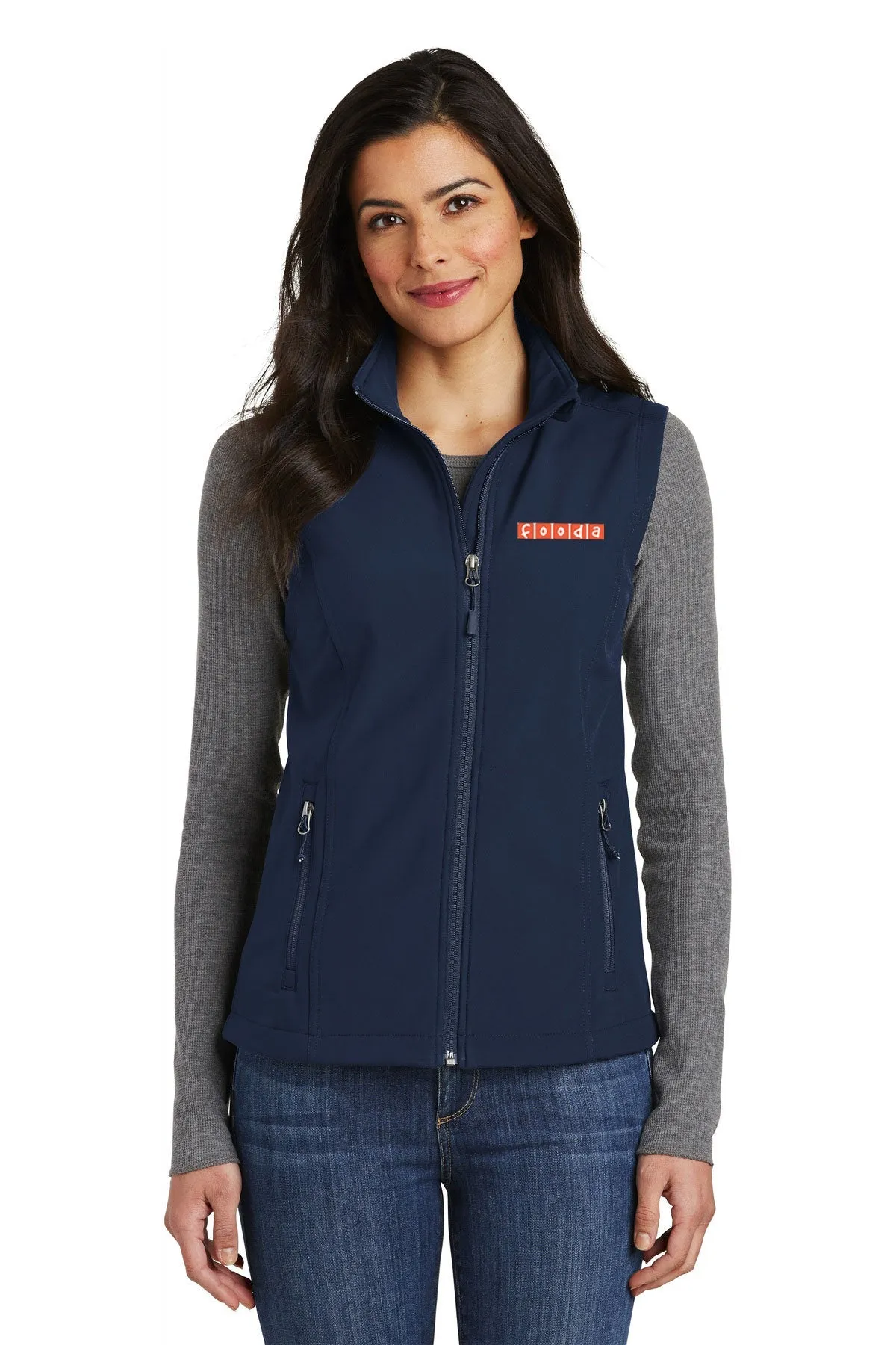 Port Authority Ladies Core Vest, Dress Blue Navy [Fooda Manager]