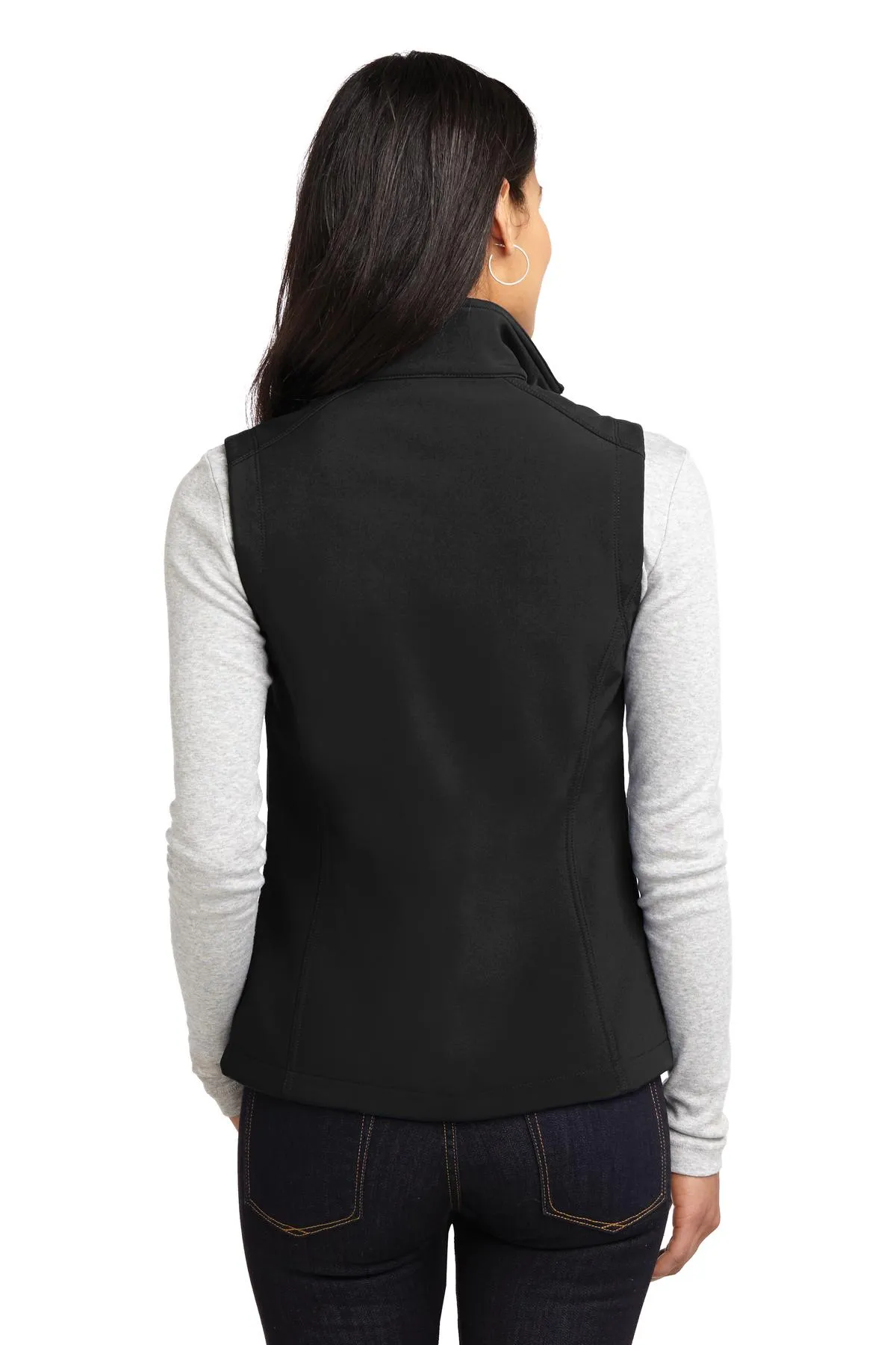 Port Authority Ladies Soft Shell Vest, Black [CR Powered by Epiroc]