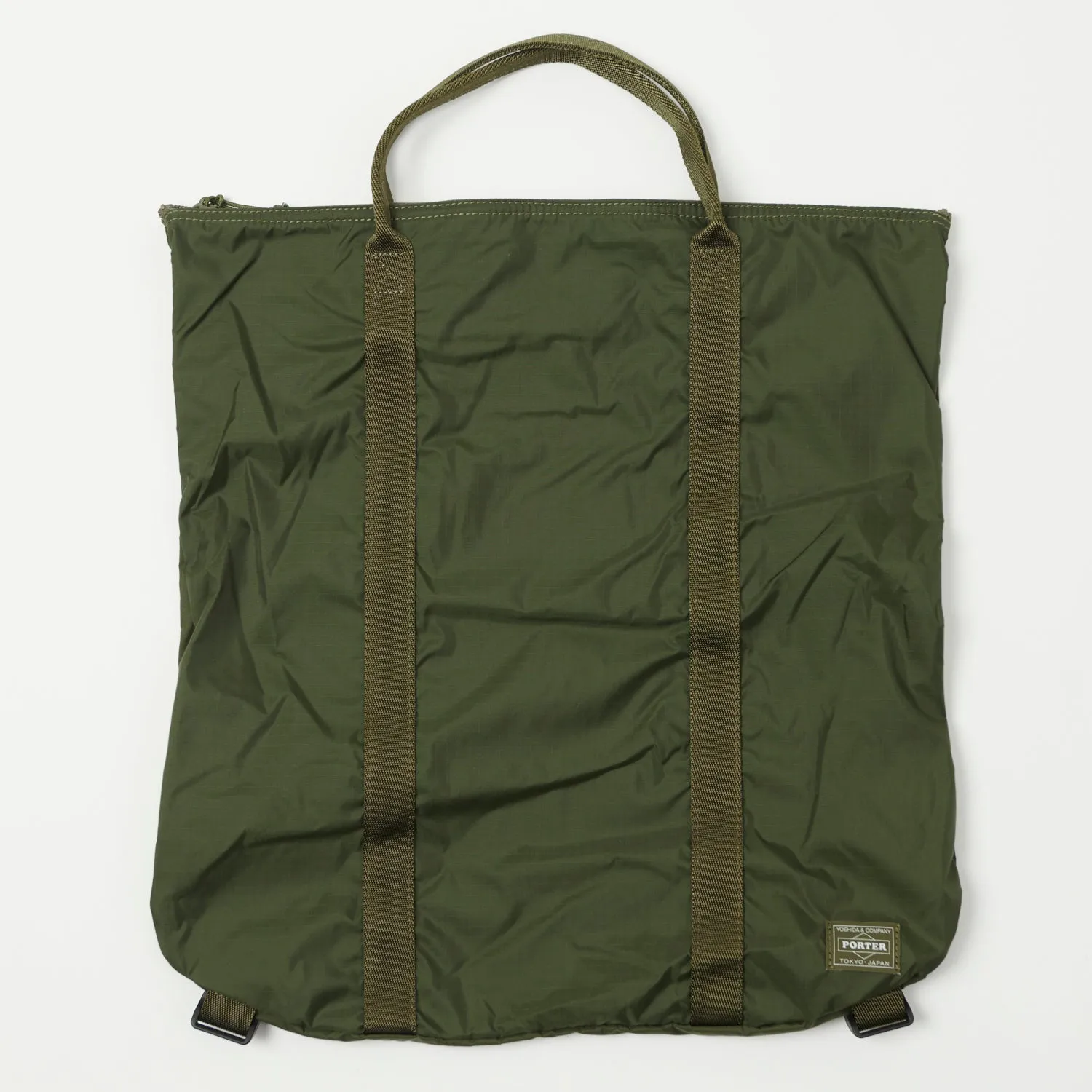 Porter-Yoshida & Co. Flex 2-Way Tote Bag - Olive Drab