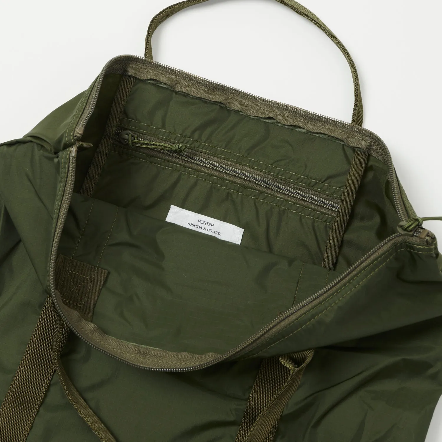 Porter-Yoshida & Co. Flex 2-Way Tote Bag - Olive Drab