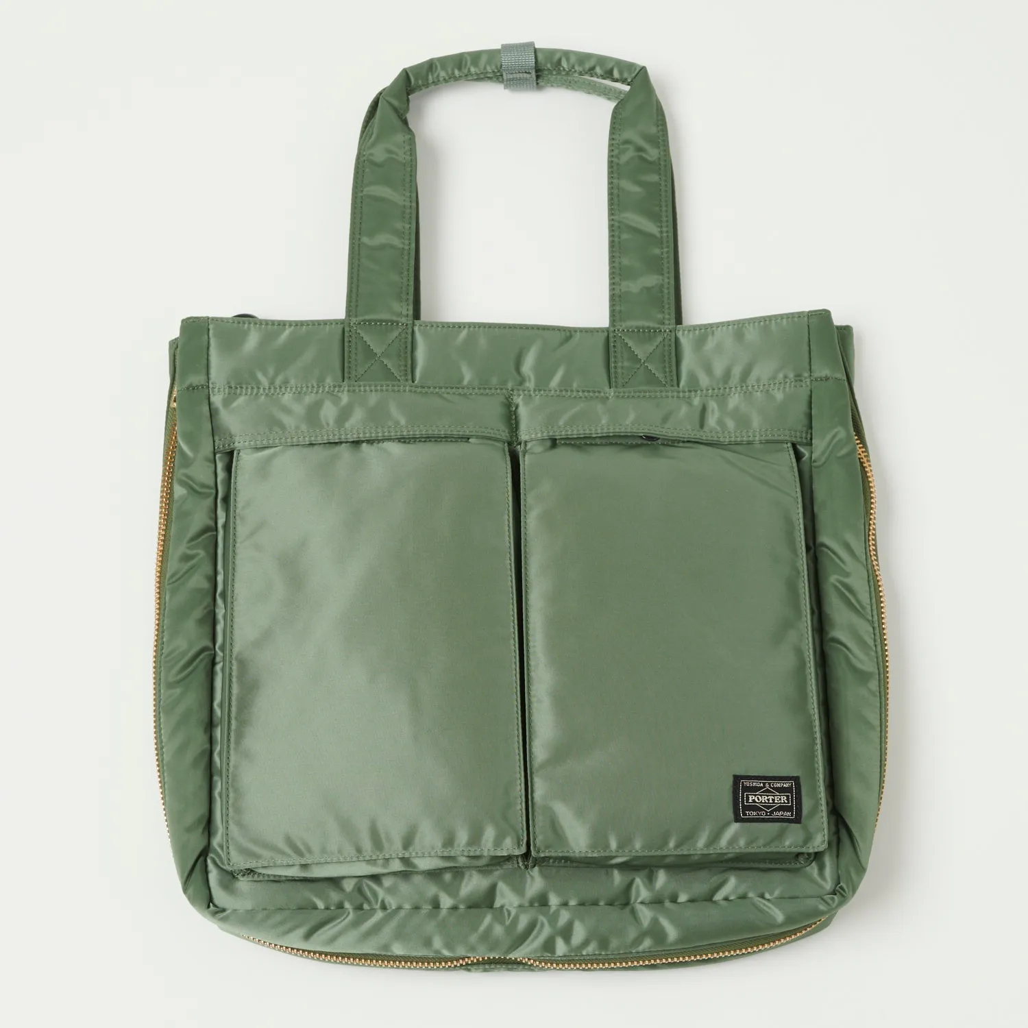 Porter-Yoshida & Co. Tanker 2-Way Tote Bag - Sage Green