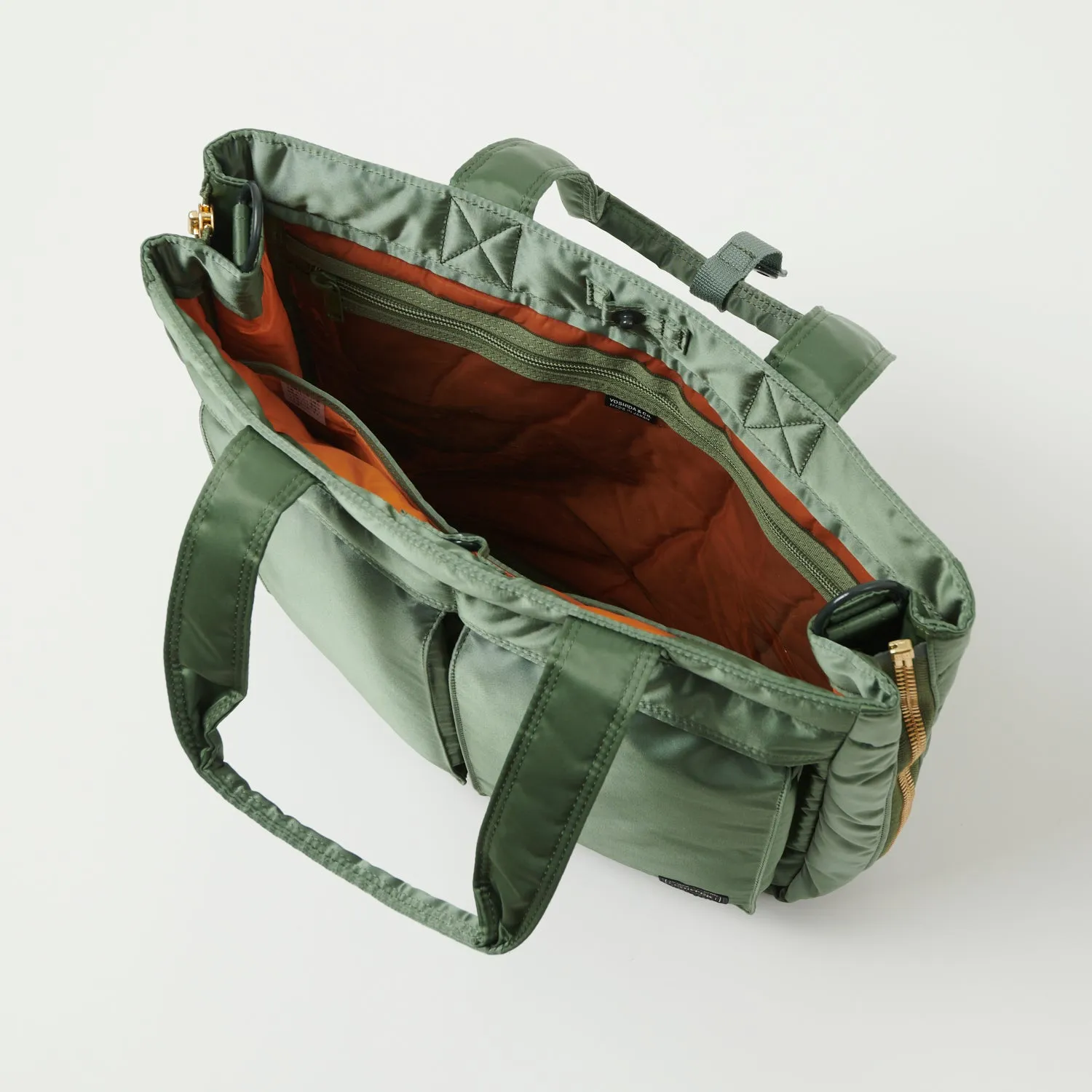 Porter-Yoshida & Co. Tanker 2-Way Tote Bag - Sage Green