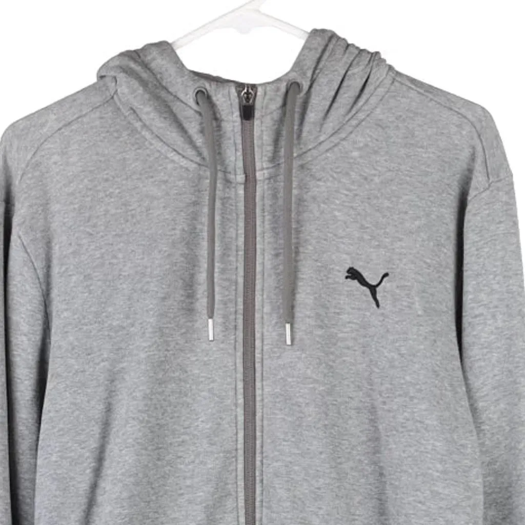 Puma Hoodie - Medium Grey Cotton