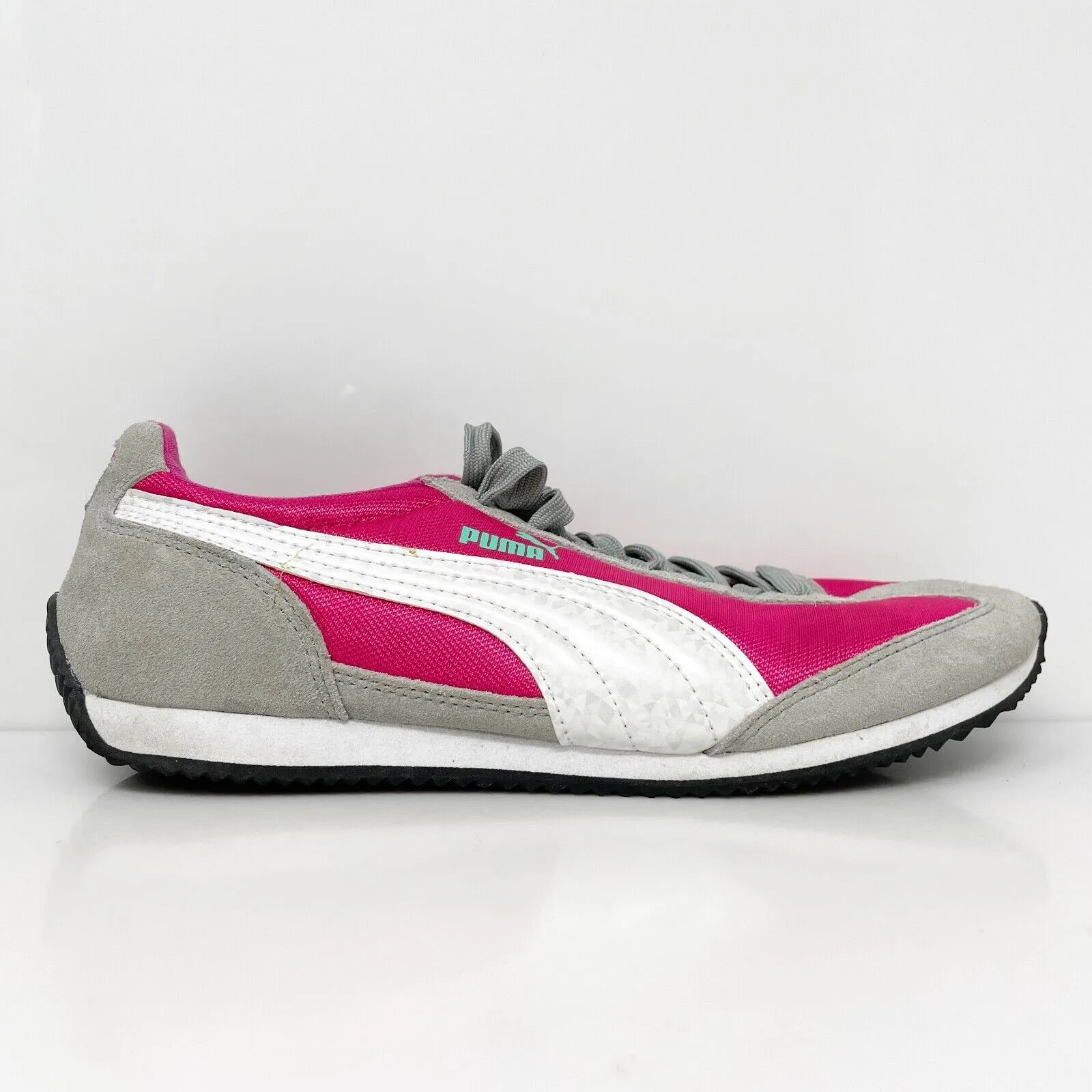 Puma Womens Speeder 356780 01 Gray Casual Shoes Sneakers Size 8