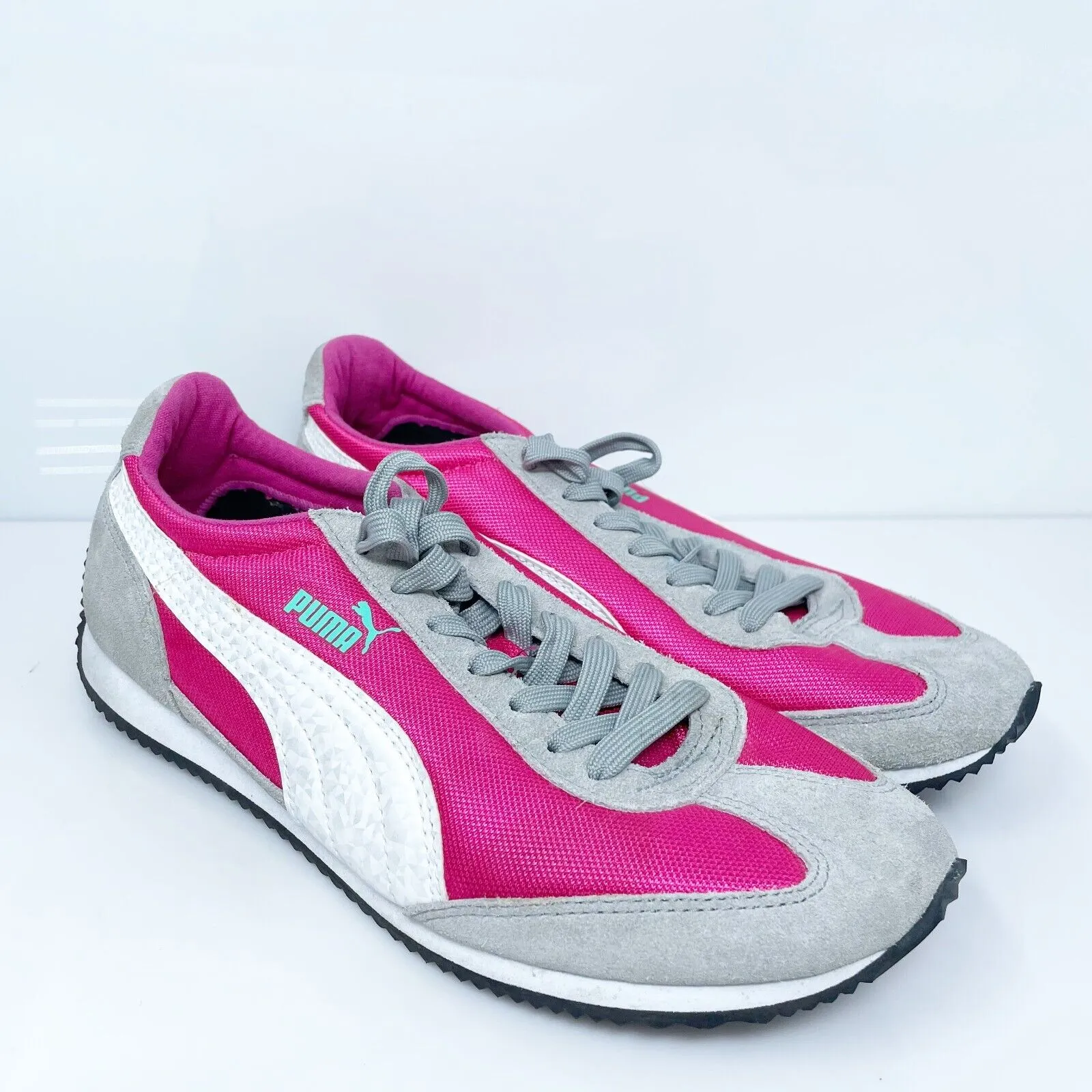 Puma Womens Speeder 356780 01 Gray Casual Shoes Sneakers Size 8