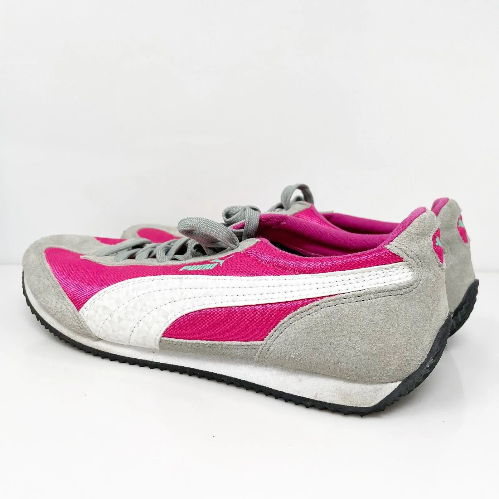 Puma Womens Speeder 356780 01 Gray Casual Shoes Sneakers Size 8