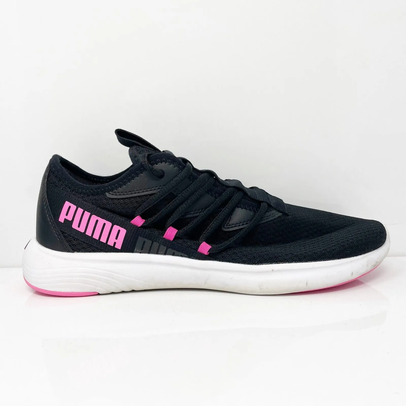 Puma Womens Star Vital 194331-01 Black Running Shoes Sneakers Size 8.5