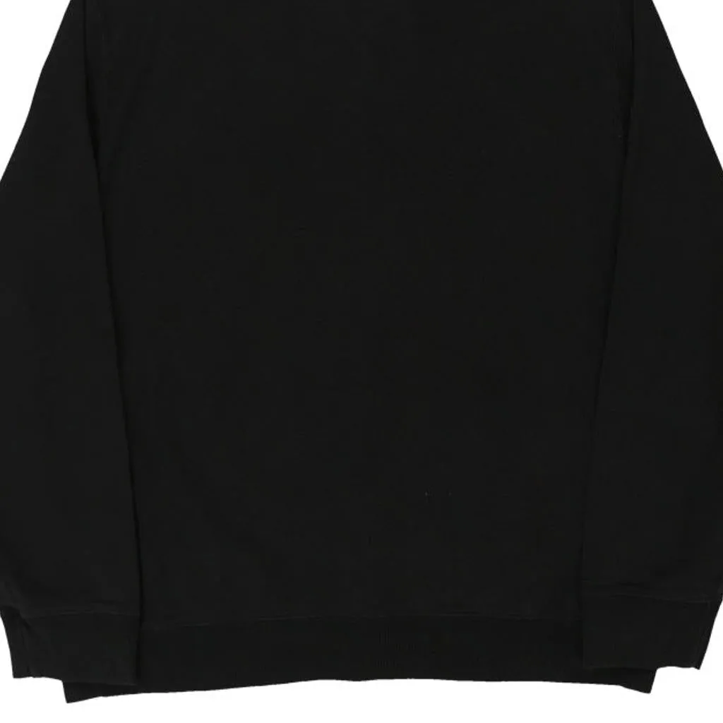 Ralph Lauren Hoodie - Large Black Cotton Blend