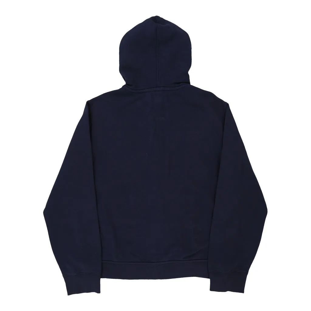 Ralph Lauren Hoodie - Large Navy Cotton Blend