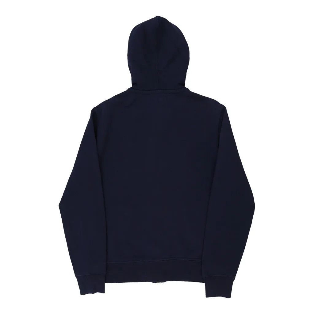 Ralph Lauren Hoodie - Medium Navy Cotton Blend