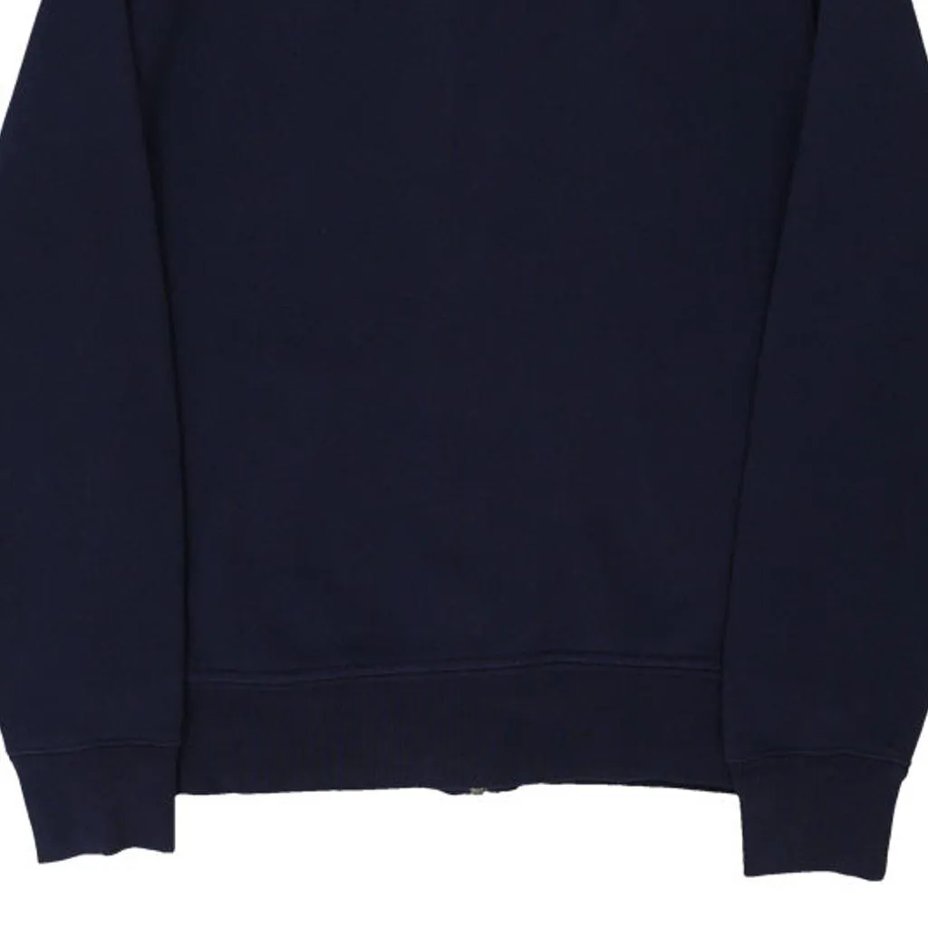 Ralph Lauren Hoodie - Medium Navy Cotton Blend