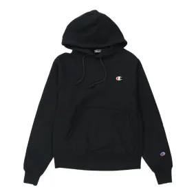 Reverse Weave Champion Hoodie - Small Black Cotton Blend