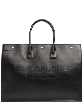 Saint Laurent   Large Rive Gauche leather tote bag 