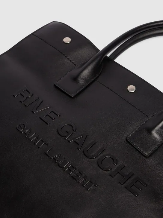 Saint Laurent   Rive Gauche small leather tote bag 