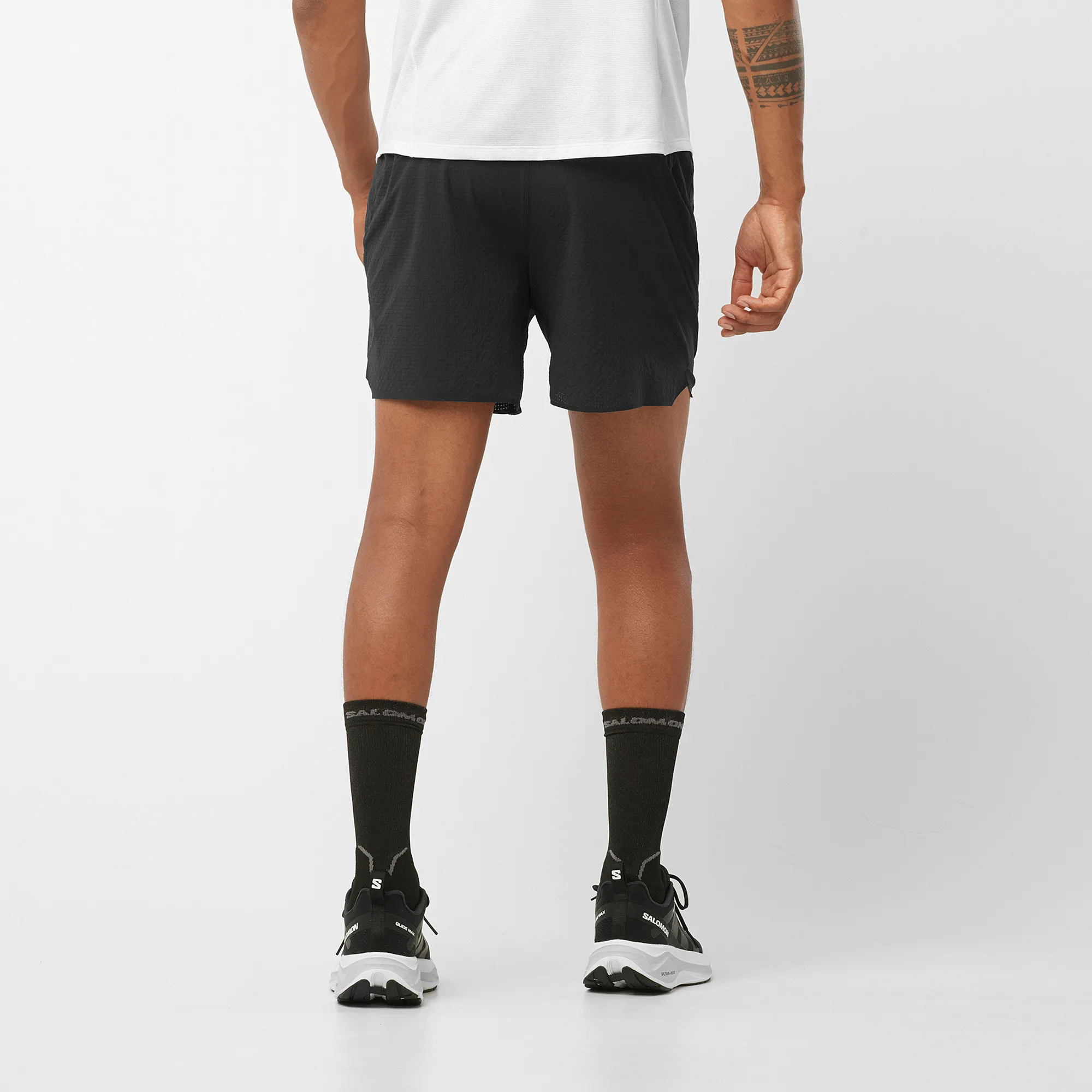 Salomon Men's Sense Aero 5'' Shorts Deep Black | Buy Salomon Men's Sense Aero 5'' Shorts Deep Blac