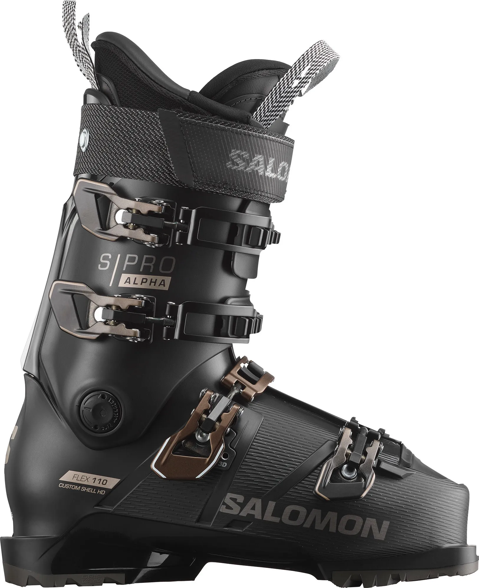 Salomon Men's S/Pro Alpha 110 Black/Titanium Metal | Buy Salomon Men's S/Pro Alpha 110 Black/Titanium Metal here | Out