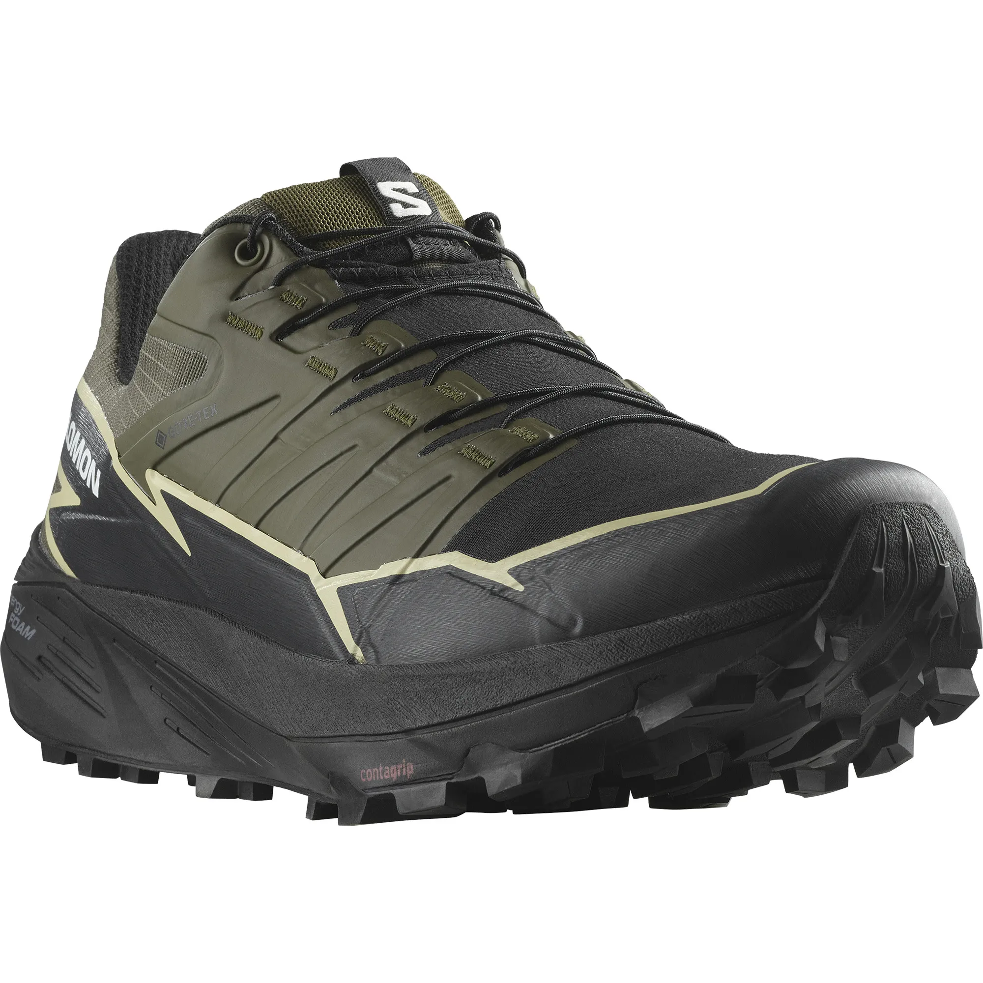 Salomon Men's Thundercross GORE-TEX Olive Night/Black/Alfalfa | Buy Salomon Men's Thundercross GORE-TEX Olive Night/Bl