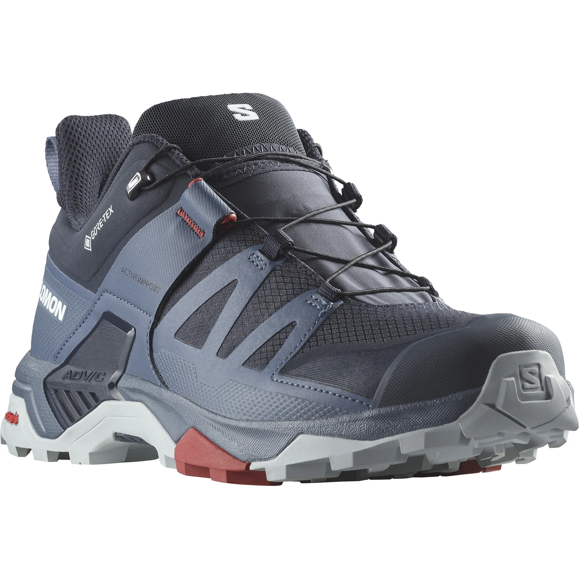 Salomon Men's X Ultra 4 GORE-TEX Carbon/Bering Sea/Pearl Blue | Buy Salomon Men's X Ultra 4 GORE-TEX Carbon/Bering Sea