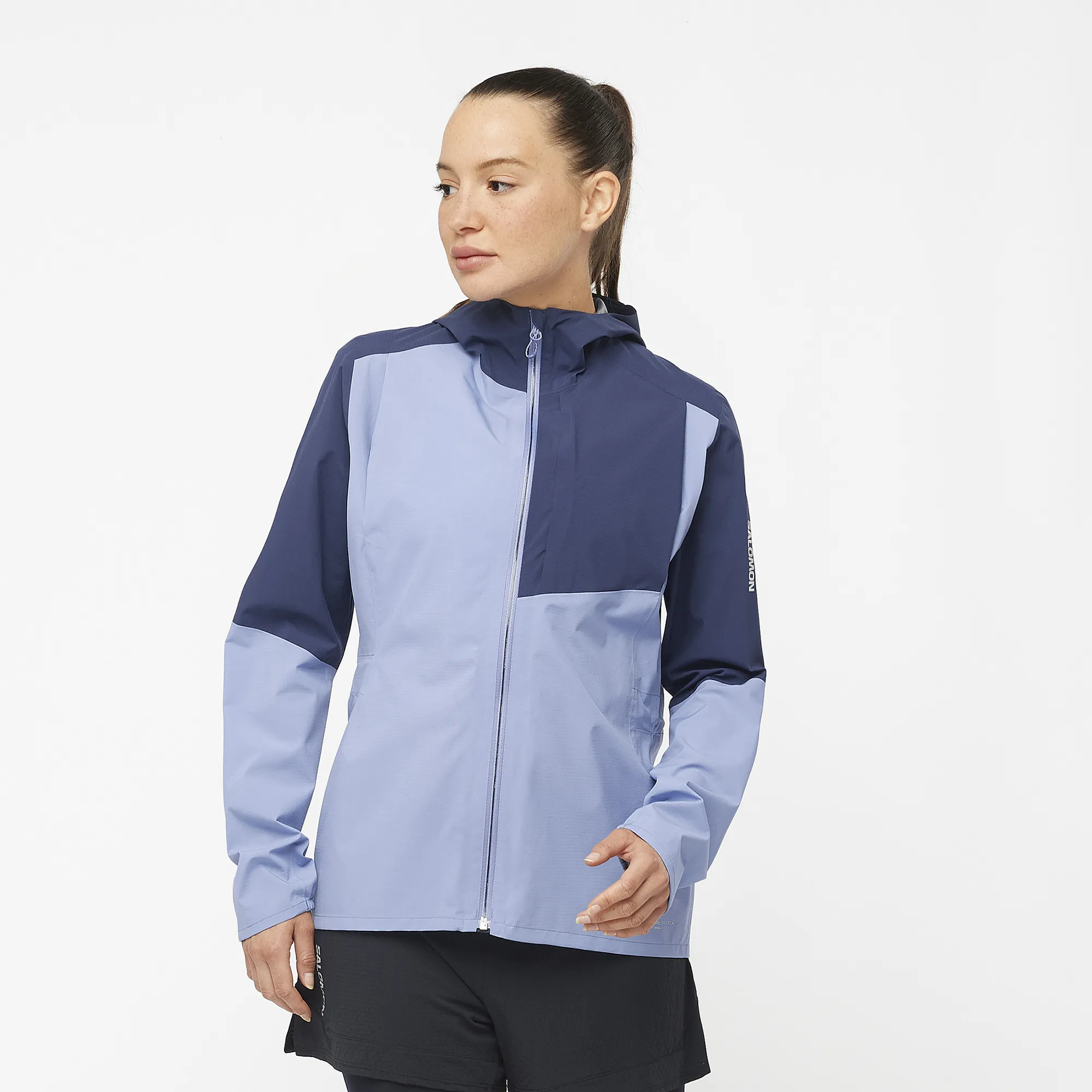 Salomon Women's Bonatti Trail Jacket English Manor/Navy Iris | Buy Salomon Women's Bonatti Trail Jacket English Manor/