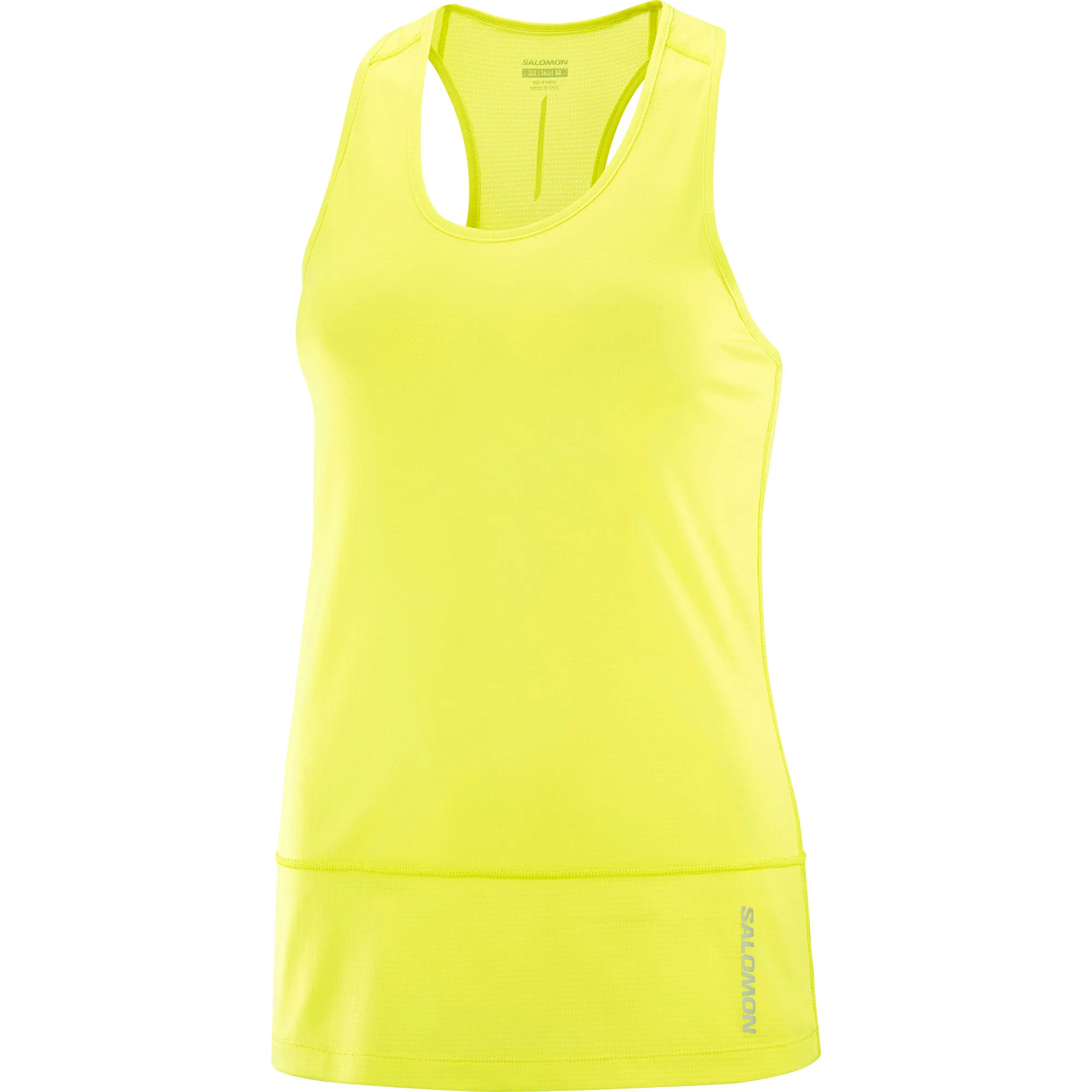 Salomon Women's Cross Run Tank Top Sulphur Spring | Buy Salomon Women's Cross Run Tank Top Sulphur Spring here | Outno