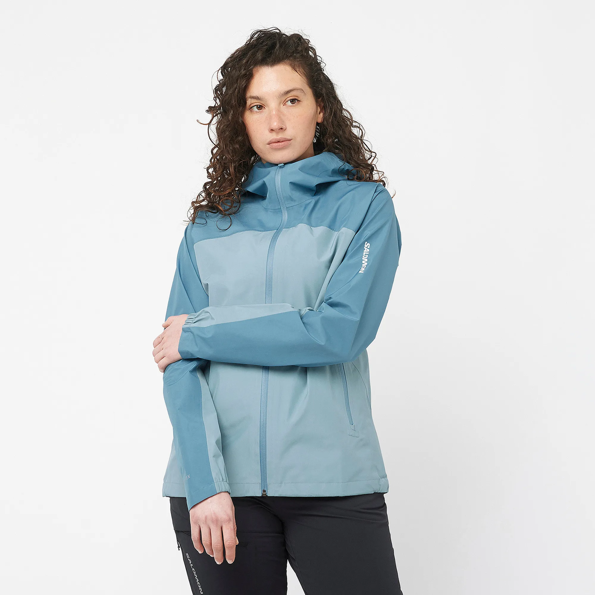 Salomon Women's Outline GORE-TEX 2.5L Jacket Aegan Blue/Citadel | Buy Salomon Women's Outline GORE-TEX 2.5L Jacket Aeg