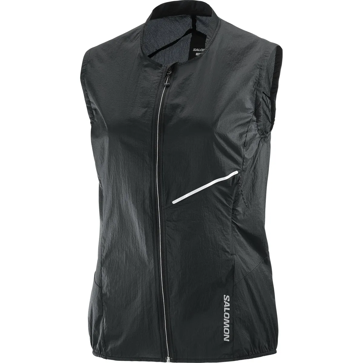 Salomon Women's Sense Aero Wind Vest Deep Black | Buy Salomon Women's Sense Aero Wind Vest Deep Black here | Outnorth