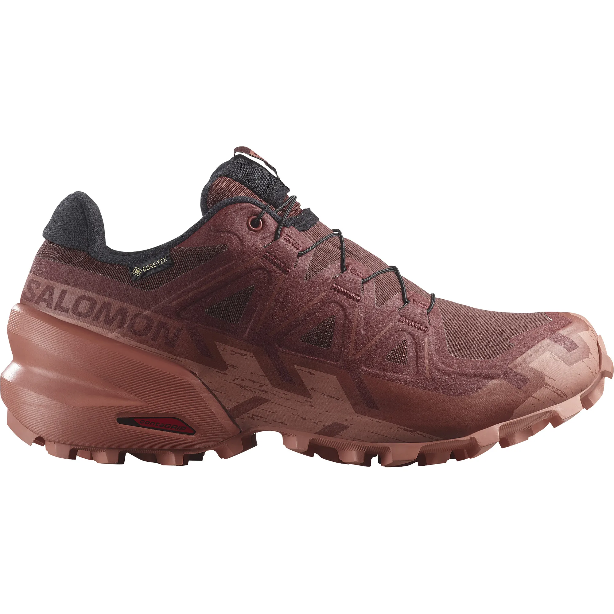 Salomon Women's Speedcross 6 GORE-TEX Rum Raisin/Barn Red/Canyon Clay | Buy Salomon Women's Speedcross 6 GORE-TEX Rum 