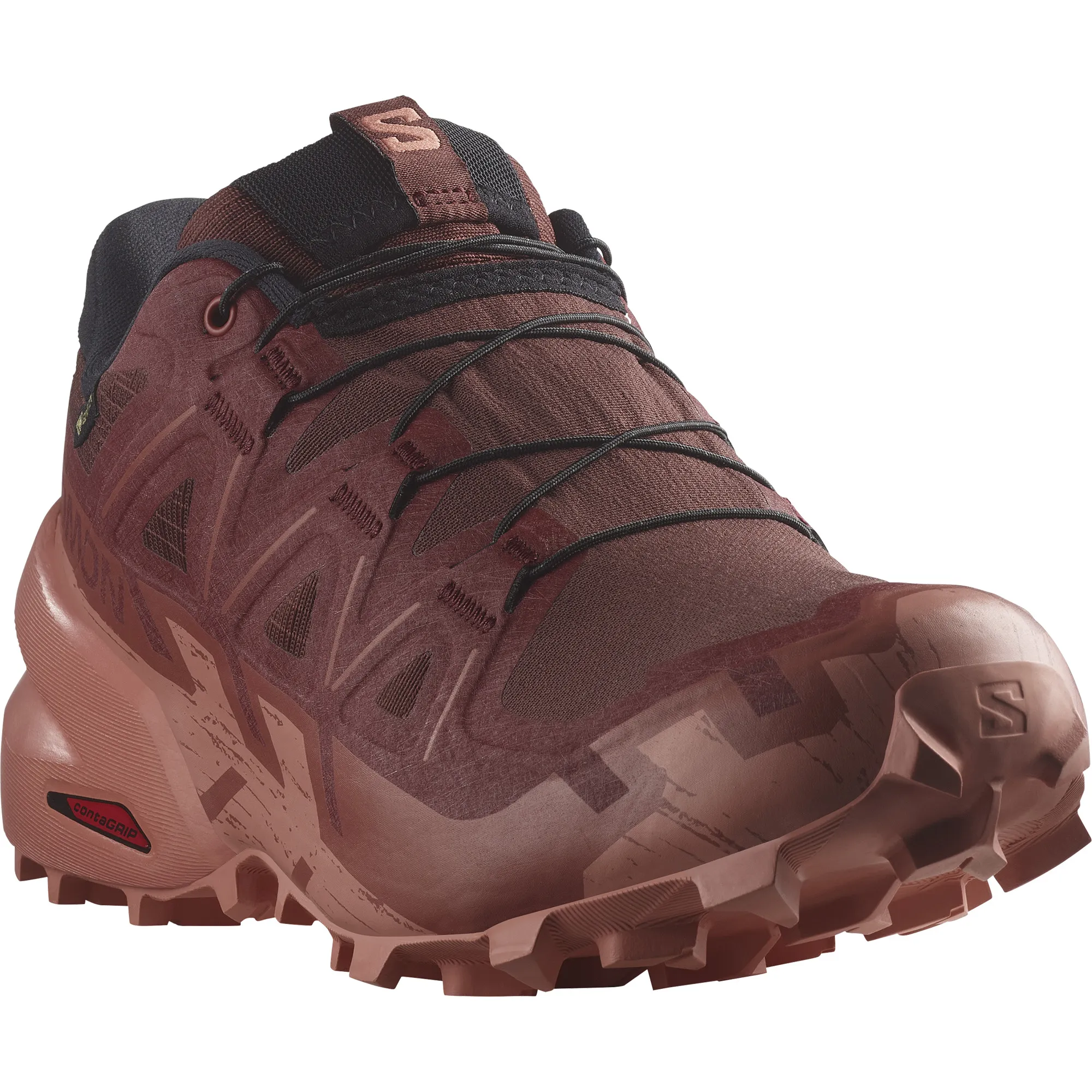 Salomon Women's Speedcross 6 GORE-TEX Rum Raisin/Barn Red/Canyon Clay | Buy Salomon Women's Speedcross 6 GORE-TEX Rum 