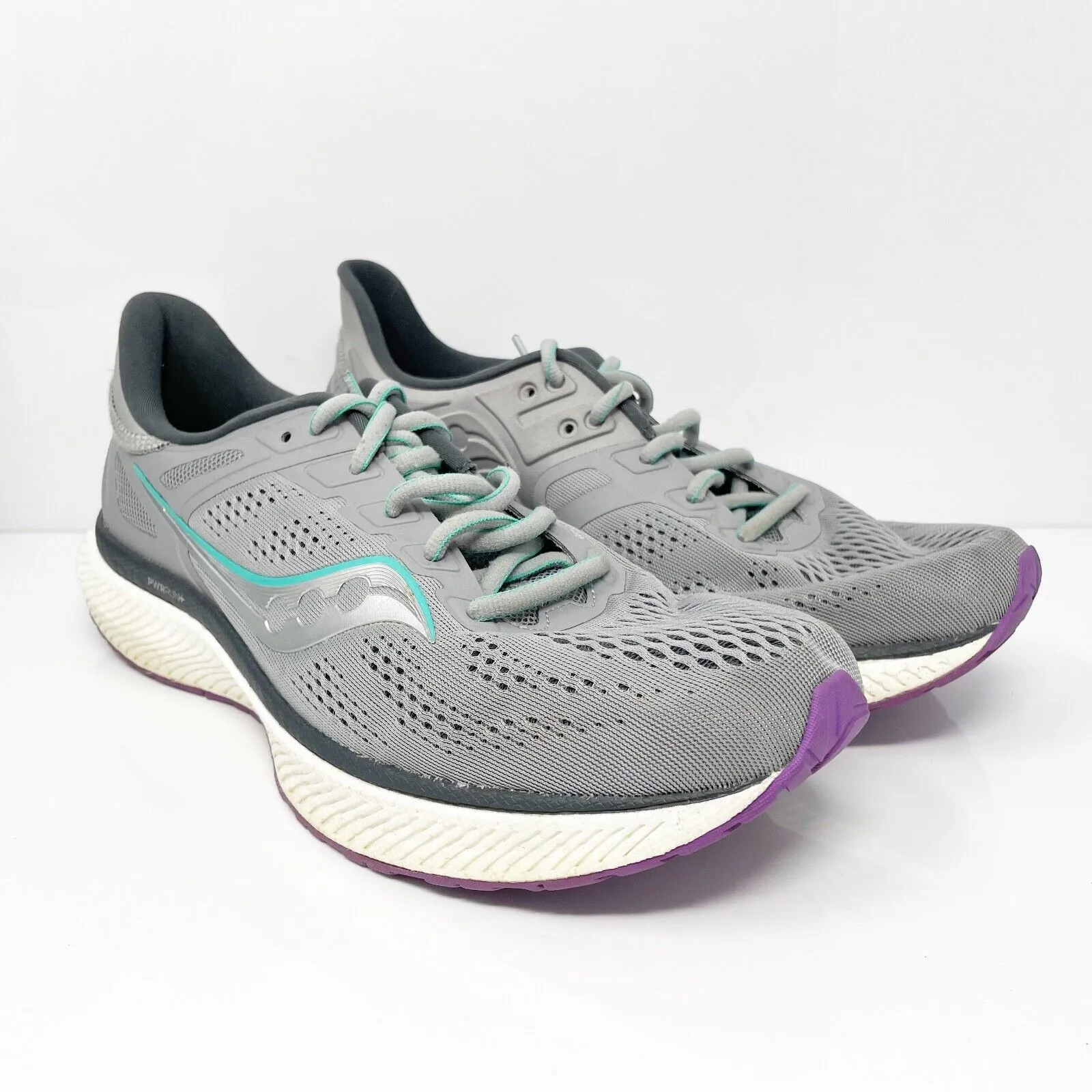 Saucony Womens Hurricane 23 S10615-20 Gray Running Shoes Sneakers Size 11