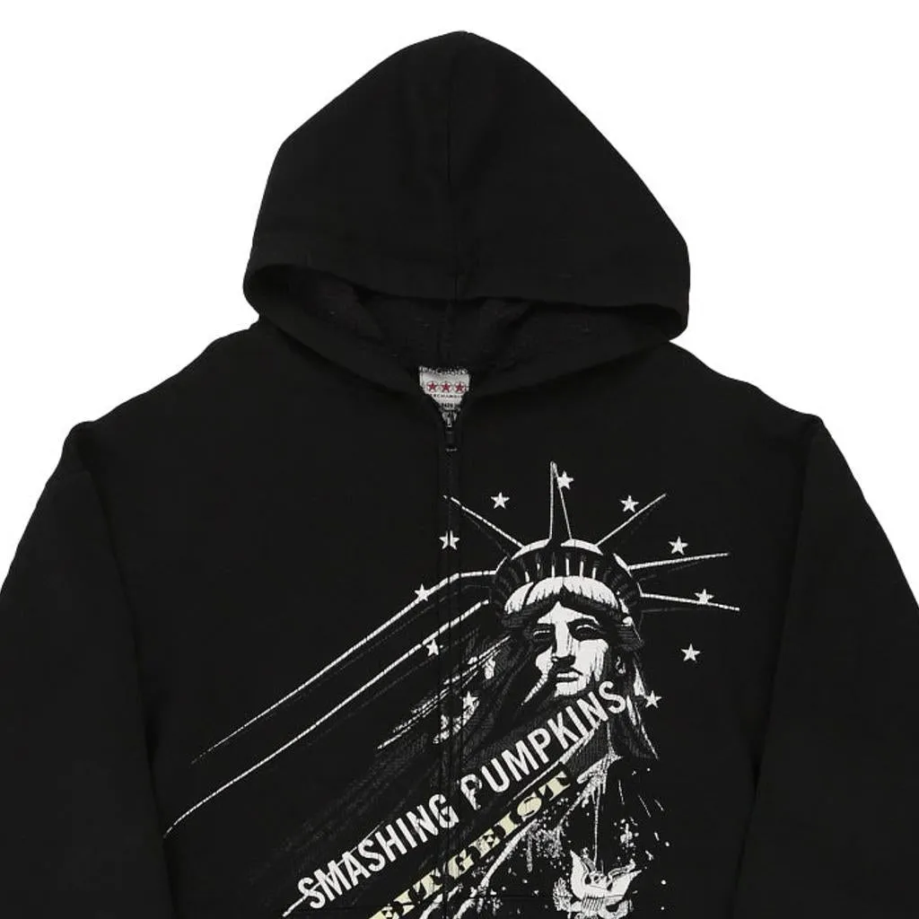 Smashing Pumpkins Tsp Band Hoodie - XL Black Cotton Blend