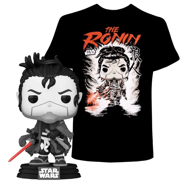 Star Wars Kyoto The Ronin Pop! Vinyl and Tee Set