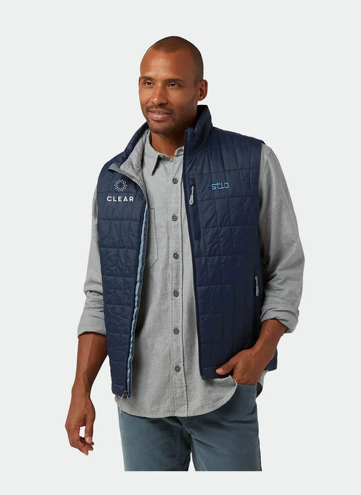 STIO Men's Lightweight Vest, Mountain Shadow [CLEAR]