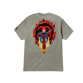 Stussy Marvel Ghost Rider T-Shirt manica corta serie limitata Grey