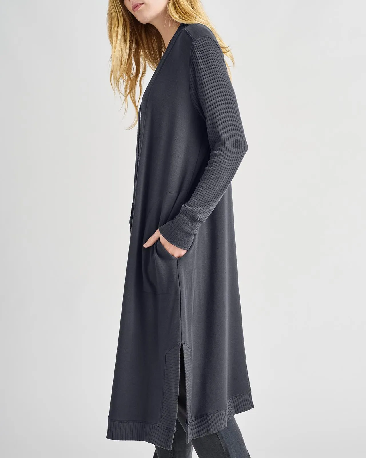 Supersoft Rib Duster Cardigan