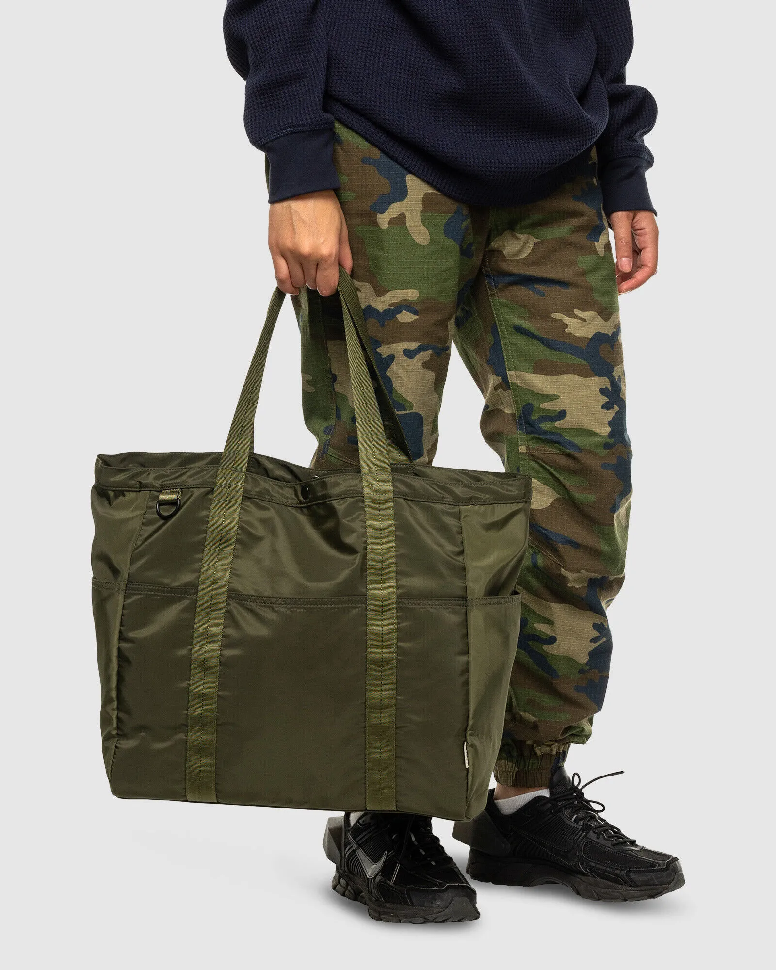 Taikan Sherpa 2.0 Tote Bag Olive Green