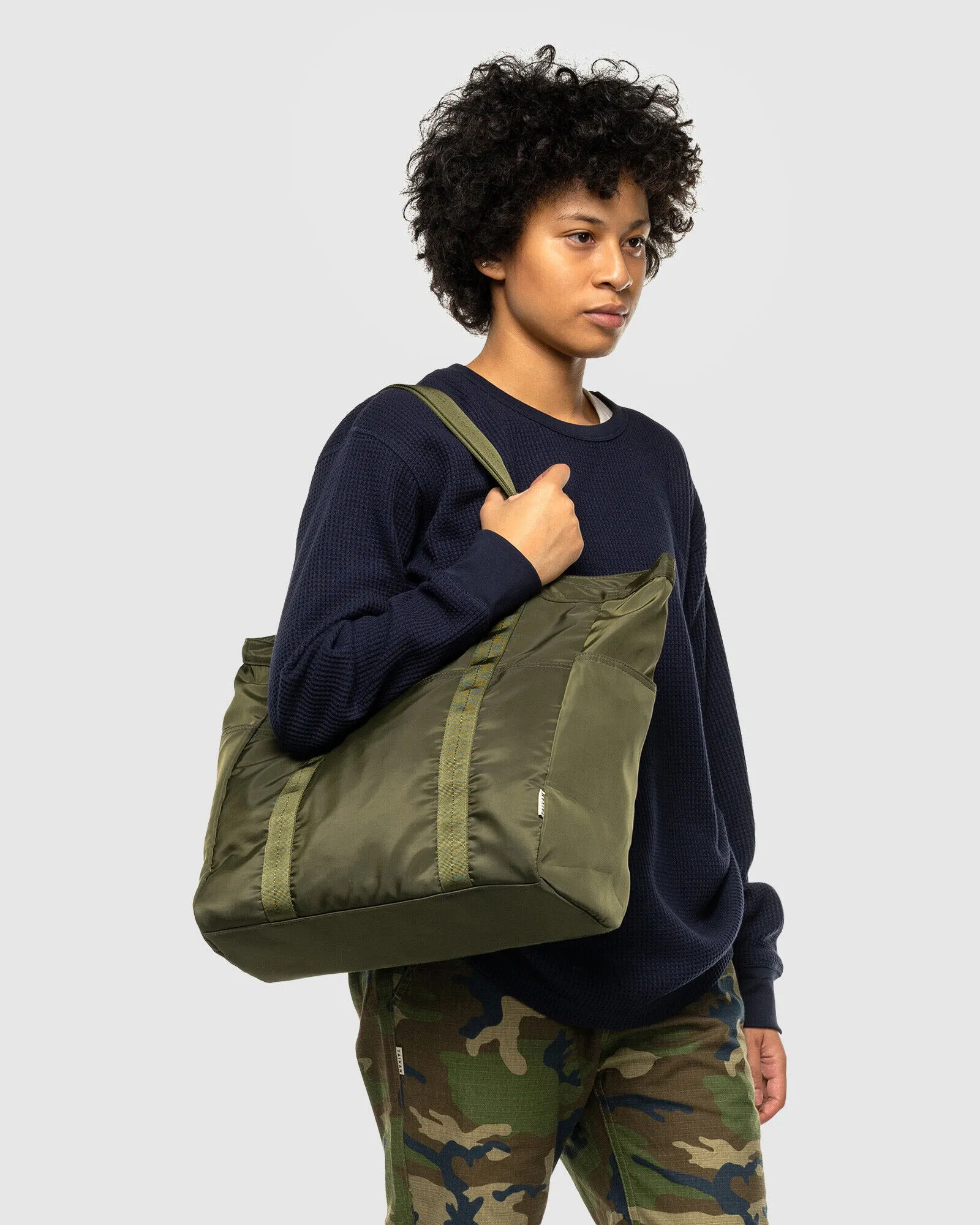 Taikan Sherpa 2.0 Tote Bag Olive Green